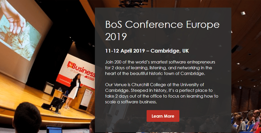business of software europe