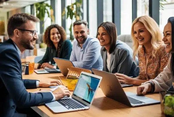 b2b SaaS Sales Cycle meeting