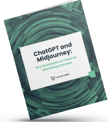 ebook about ChatGPT and Midjourney as key generative AI for marketing success