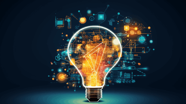 Generative AI impact on B2B SaaS marketing graphic