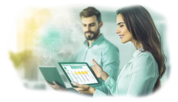 Customer retention marketing analytics dashboard reviewed by marketing team