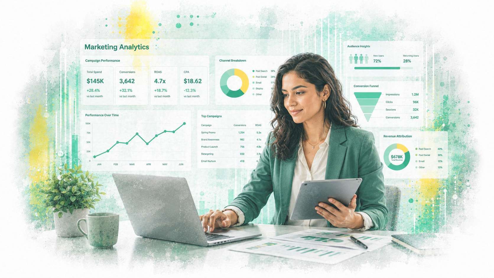 Meta ads accounting SaaS demand generation